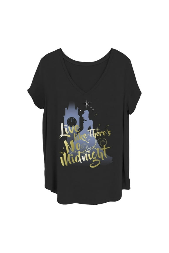 Women's Disney Live Like There's No Midnight Graphic T-Shirt