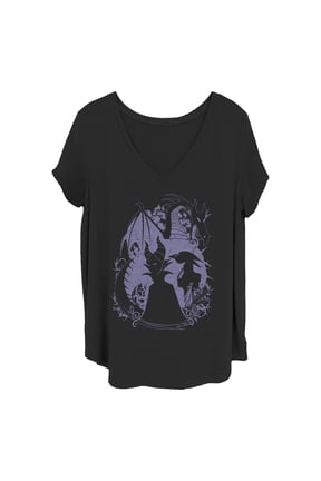 Women's Disney Maleficent Silhouette Graphic T-Shirt