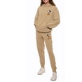 thumbnail image 1 of Women's Mickey Mouse Hoodie & Pants 2-Piece Set Mineral Wash Sand (Size Large), 1 of 9