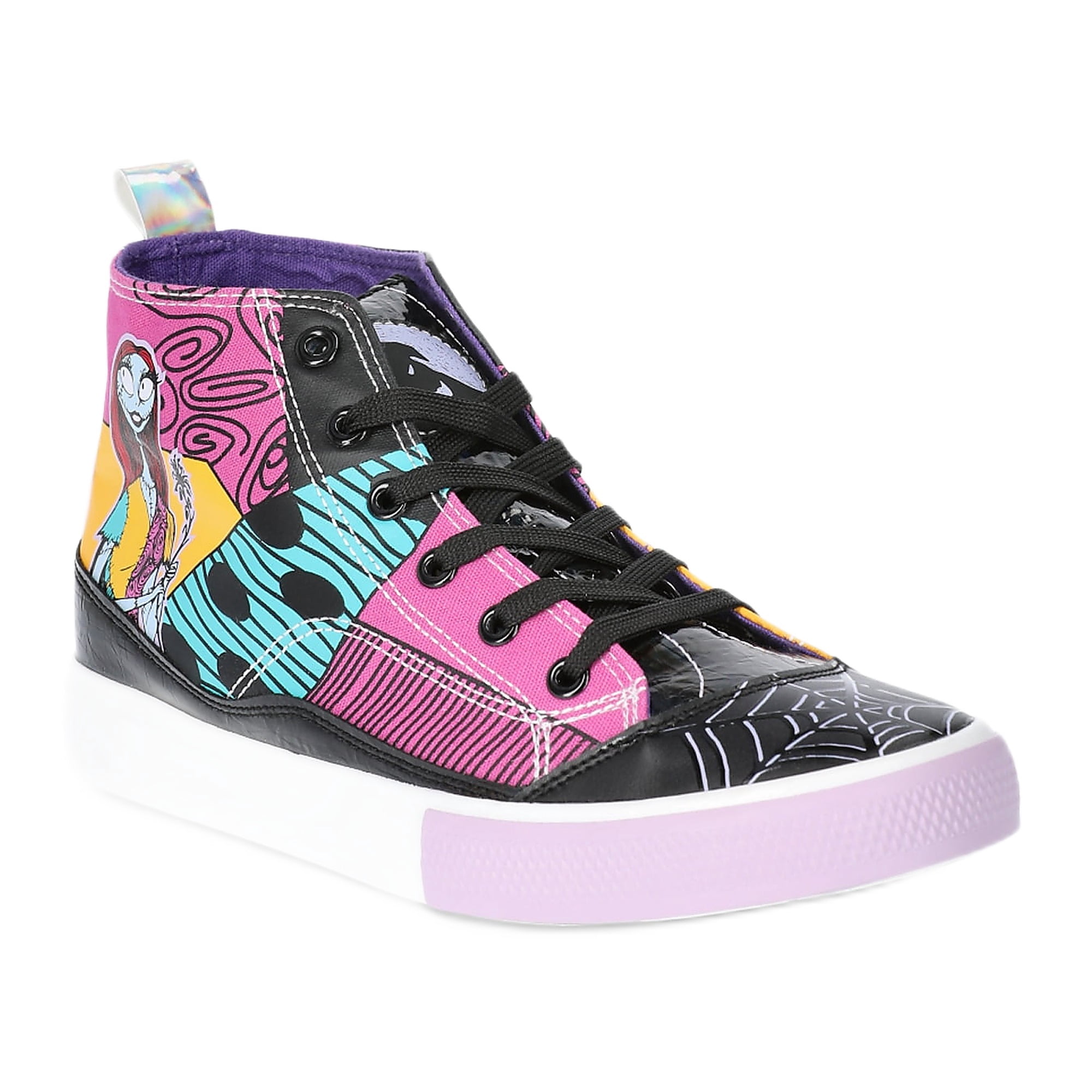 Women's Disney Nightmare Before Christmas High Top Lace Up sneaker