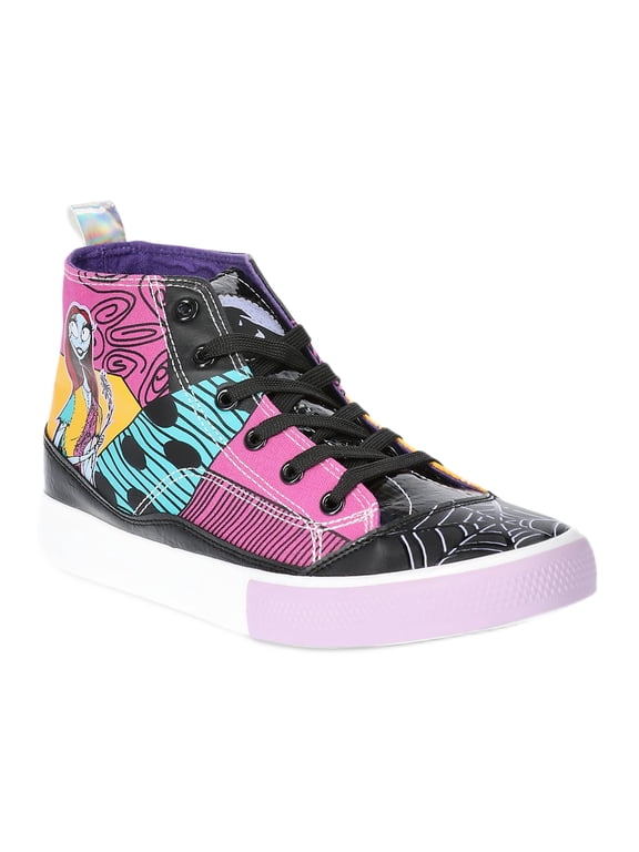 Women's Disney Nightmare Before Christmas High Top Lace Up sneaker