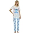 thumbnail image 1 of Women's Stitch T-Shirt and Pants Sleepwear 2-Piece Set Disney Lilo and Stitch, 1 of 8