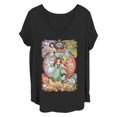 thumbnail image 1 of Women's Disney Vintage Collage  Graphic T-Shirt, 1 of 4