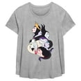thumbnail image 1 of Women's Disney Wicked Witch Profiles  Graphic T-Shirt, 1 of 3