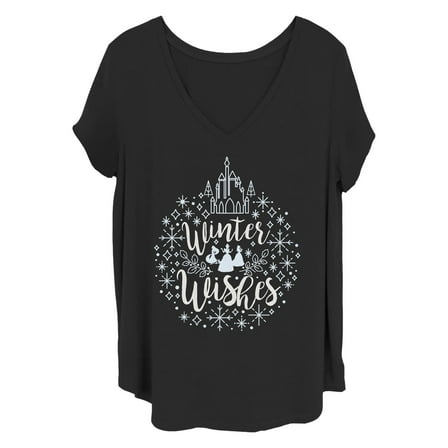 Women's Disney Winter Wishes  Graphic T-Shirt