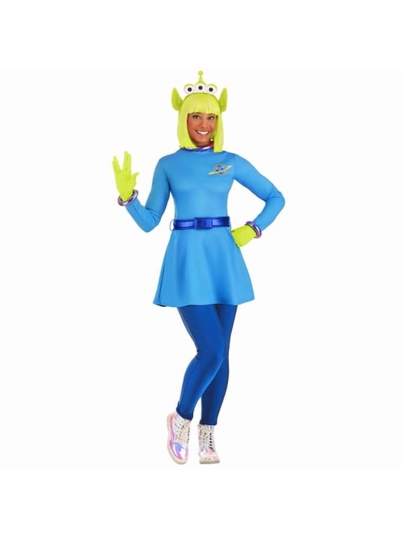 Disney and Pixar Toy Story Alien Women's Costume Dress | Adult Disney Costumes