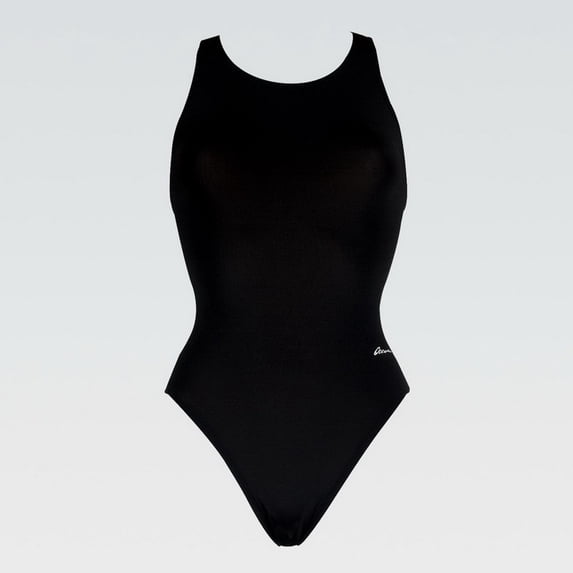 Women's Dolfin Ocean Performance Back Solid One-Piece Swimsuit Color: Black Size: 30 COMP