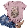 thumbnail image 1 of Women's Dolly Shirts Vintage Dolly Country Music Legend Graphic Tee, Unisex Crewneck Short Sleeve Loose Fit Casual Retro T‑Shirt Tops for Women, 1 of 5