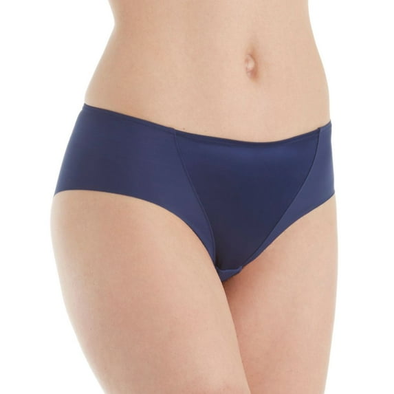 Women's Dominique 420 Laser Cut Brief Panty (Navy 2X)