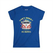 Womens Dont Worry Be Hippie T-Shirt