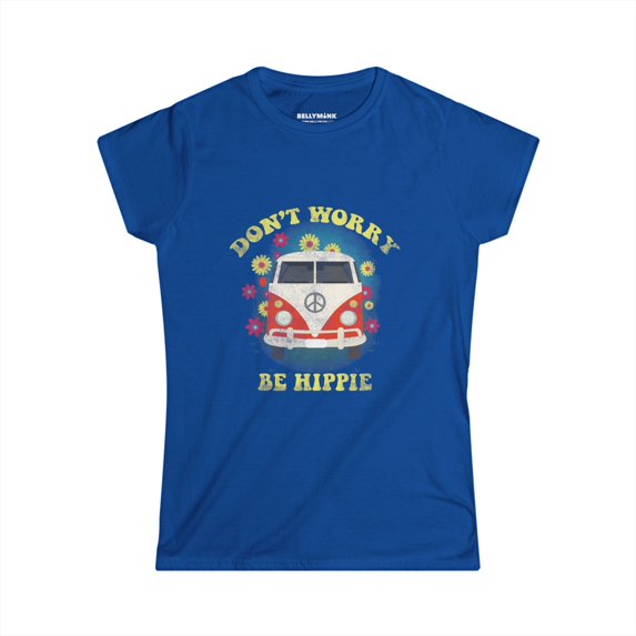 Women's Don't Worry Be Hippie T-Shirt