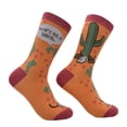 thumbnail image 1 of Women's Dont Be A Prick Socks Funny Sarcastic Cactus Graphic Footwear, 1 of 9