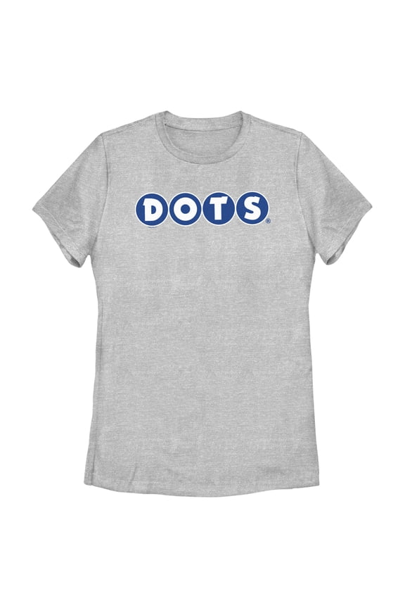Women's Dots Classic Logo Graphic Tee Athletic Heather Small