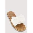 thumbnail image 1 of Women's Double Bow Band Espadrille Slide Sandals, 1 of 3