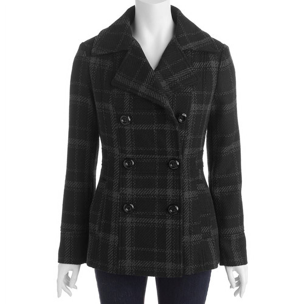 Women's DoubleBreasted Faux Wool Peacoat