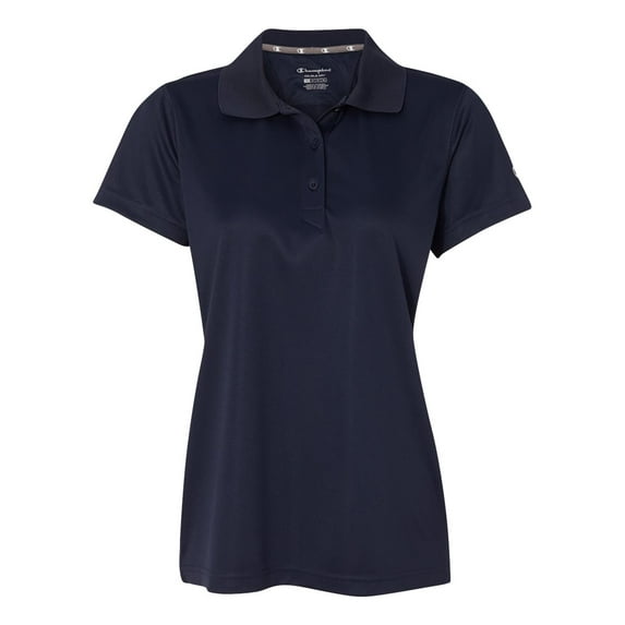 Women's Double Dry Ultimate Polo, Navy - 2XL