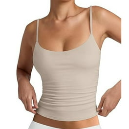 Women's Long Camisole Spaghetti Strap Seamless Tank Top, Hot