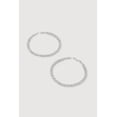 thumbnail image 1 of Women's Double Rhinestone Hoop Earrings, 1 of 2