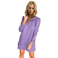 thumbnail image 1 of Women's Double Take Textured Quarter Zip Long Sleeve Dress 95% Polyester 5% Spandex Fabric for a chic weekend look, 1 of 20