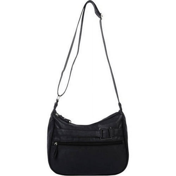 Women's Double Zip Hobo Handbag