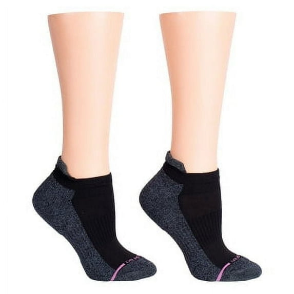 Women's Dr. Motion 2-Pk. Compression Ankle Socks Color: Black Size: N/A