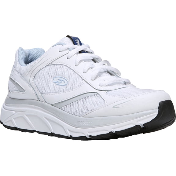 Women's Dr. Scholl's Freehand Athletic Shoe White Perf Leather 9 M