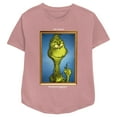 thumbnail image 1 of Women's Dr. Seuss Framed Grinch Painting  Graphic T-Shirt, 1 of 3