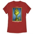 thumbnail image 1 of Women's Dr. Seuss Framed Grinch Painting Graphic T-Shirt, 1 of 4