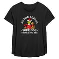 thumbnail image 1 of Women's Dr. Seuss Grinch Christmas Be the Person Graphic T-Shirt, 1 of 4