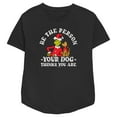 thumbnail image 1 of Women's Dr. Seuss Grinch Christmas Be the Person Graphic T-Shirt, 1 of 3