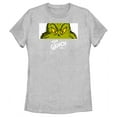 thumbnail image 1 of Women's Dr. Seuss Grinch Eyes Graphic Crop T-Shirt, 1 of 4
