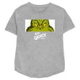 thumbnail image 1 of Women's Dr. Seuss Grinch Eyes Graphic Crop T-Shirt, 1 of 3