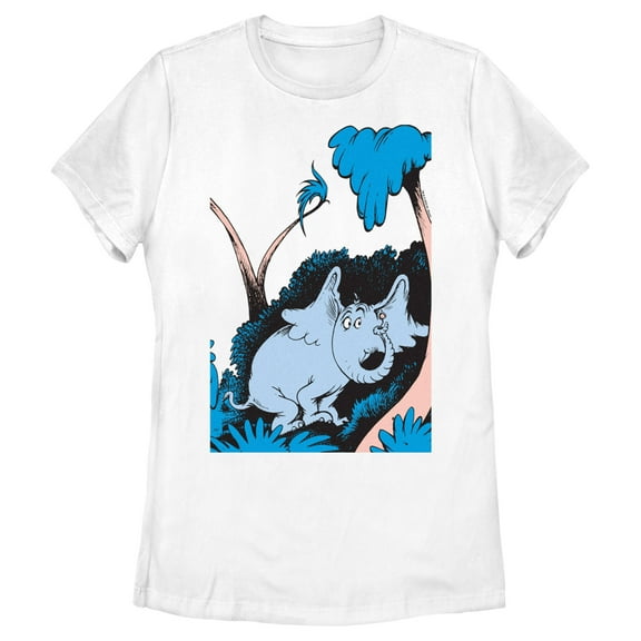 Women's Dr. Seuss Horton Hears a Who Poster  Graphic T-Shirt
