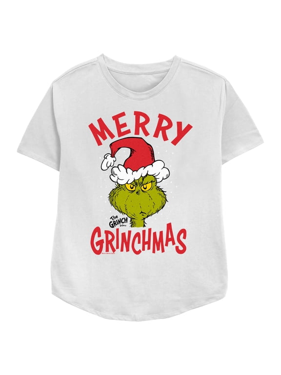 Women's Dr. Seuss Merry Grinchmas Graphic T-Shirt