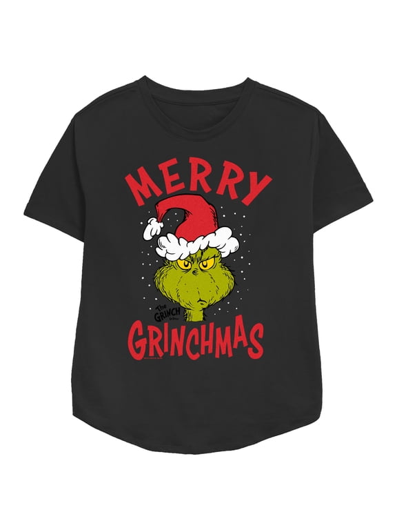 Women's Dr. Seuss Merry Grinchmas Graphic T-Shirt