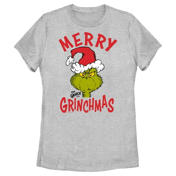 Women's Dr. Seuss Merry Grinchmas  Graphic T-Shirt