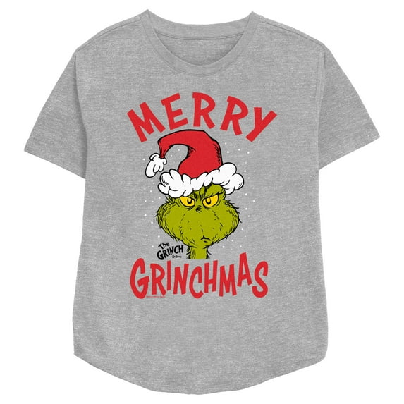 Women's Dr. Seuss Merry Grinchmas Graphic T-Shirt