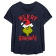 thumbnail image 1 of Women's Dr. Seuss Merry Grinchmas Graphic T-Shirt, 1 of 3