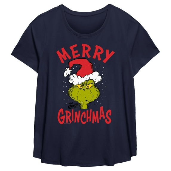 Women's Dr. Seuss Merry Grinchmas Graphic T-Shirt