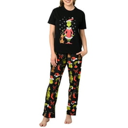 Seuss Kids Grinch Christmas PJs, Unisex 2-Piece Matching
