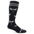 thumbnail image 1 of Sockwell Women's Dragonfly Moderate Graduated Compression Socks Medium/Large Black, 1 of 5