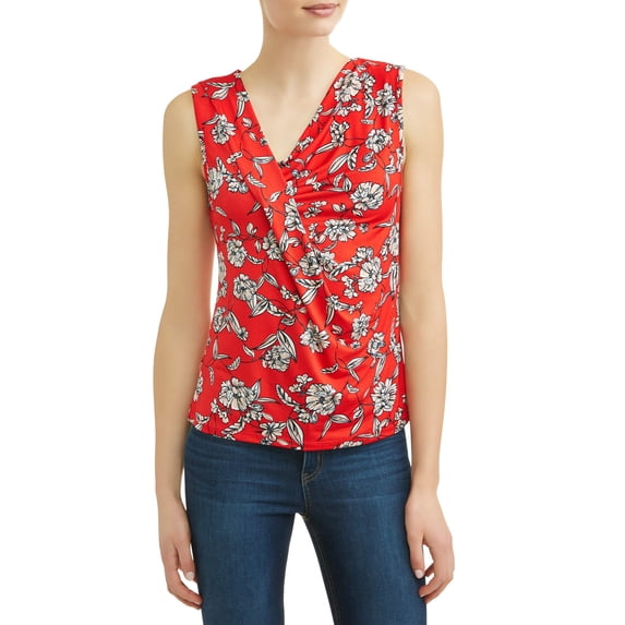 Women's Drape Neck Tank Top