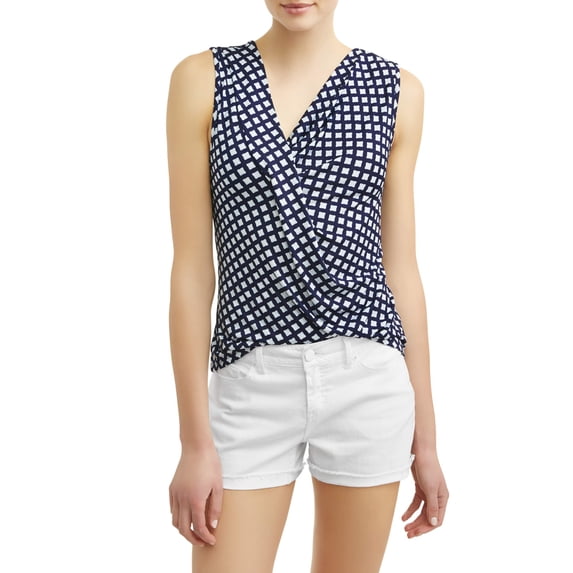 Women's Drape Neck Tank Top