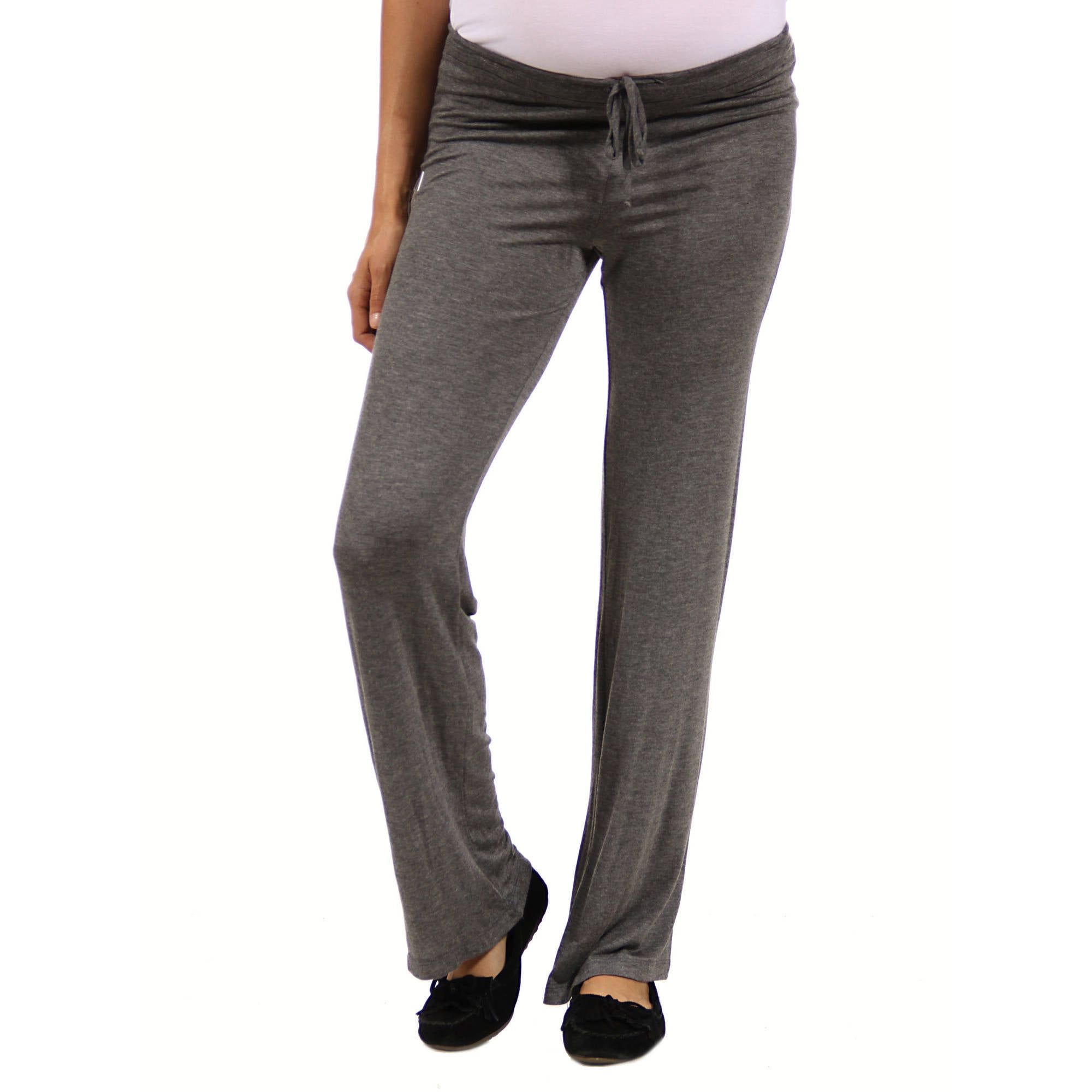 Women's Draw String Maternity Narrow Pants