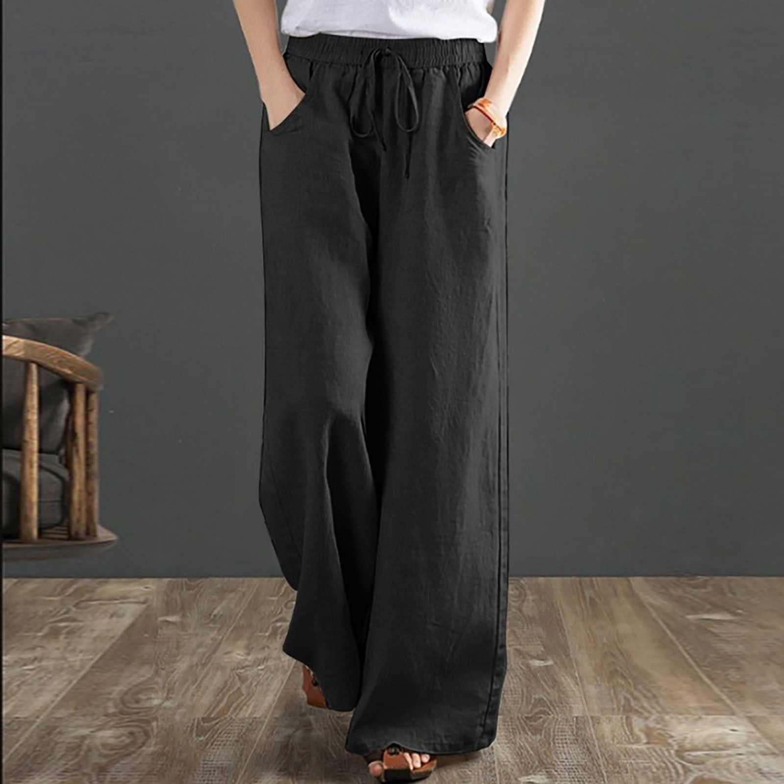 【COLOR iN ID】daily wide cotton pants ZP252864_WHT_FRONT_ceae1e3b-