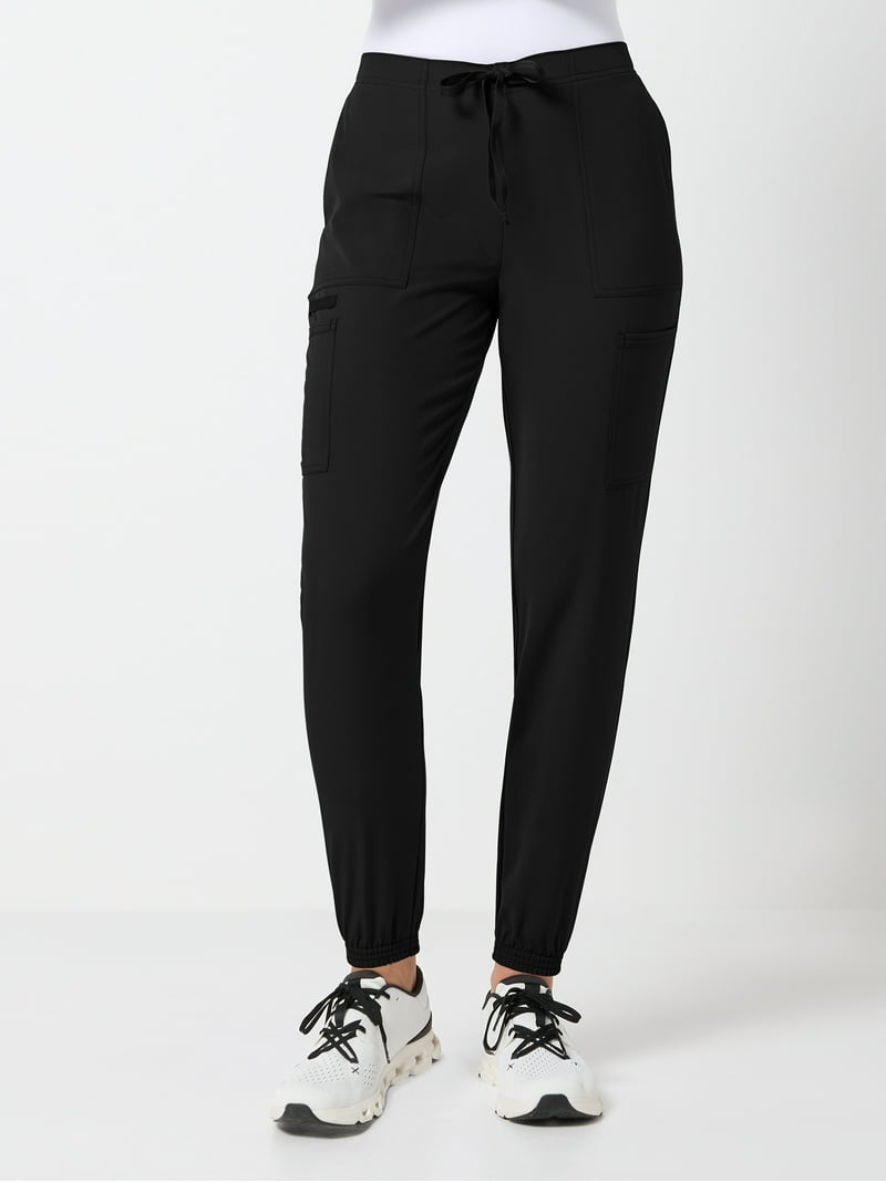 Scrubstar Core Essentials Women's Drawstring Cargo Jogger Scrub