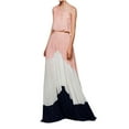 thumbnail image 1 of ZQUUVOU Women's Drawstring One Shoulder Maxi Dresses Summer Sleeveless Tie Waist Pleated Dress Pink, 1 of 5