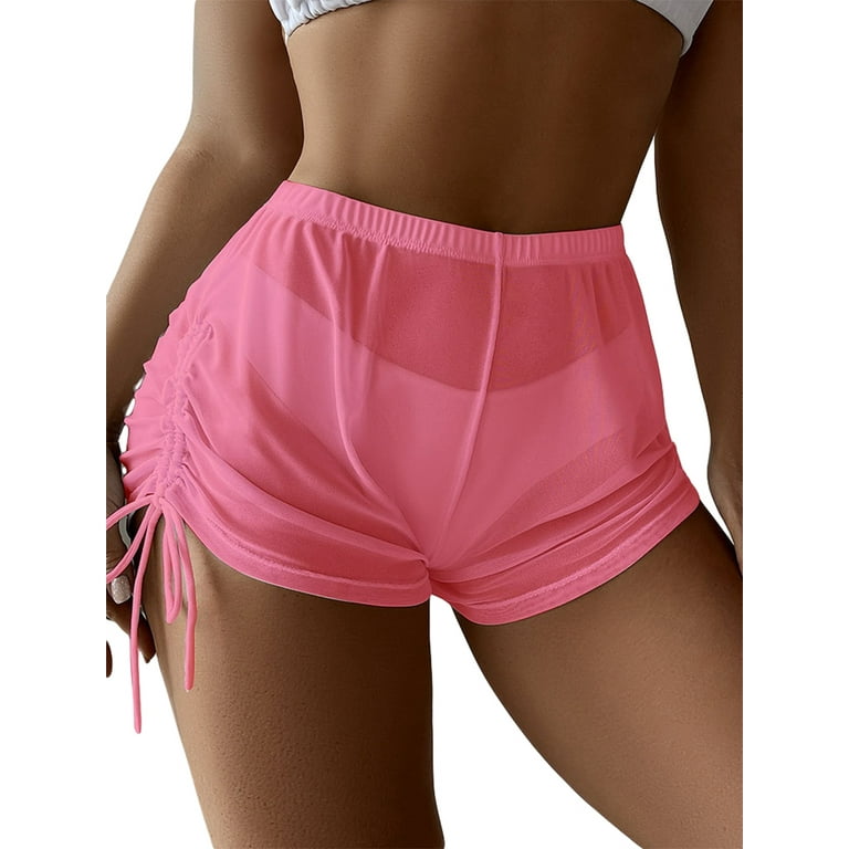 Mesh beach shorts womens best sale