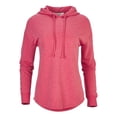 thumbnail image 1 of Boxercraft BW5301 Women's Dream Fleece Pullover Hoodie-Red Heather-L, 1 of 4