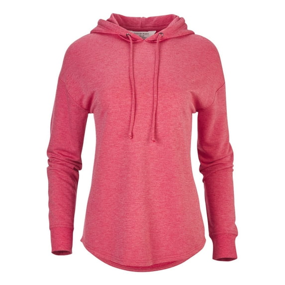 Boxercraft BW5301 Women's Dream Fleece Pullover Hoodie-Red Heather-L